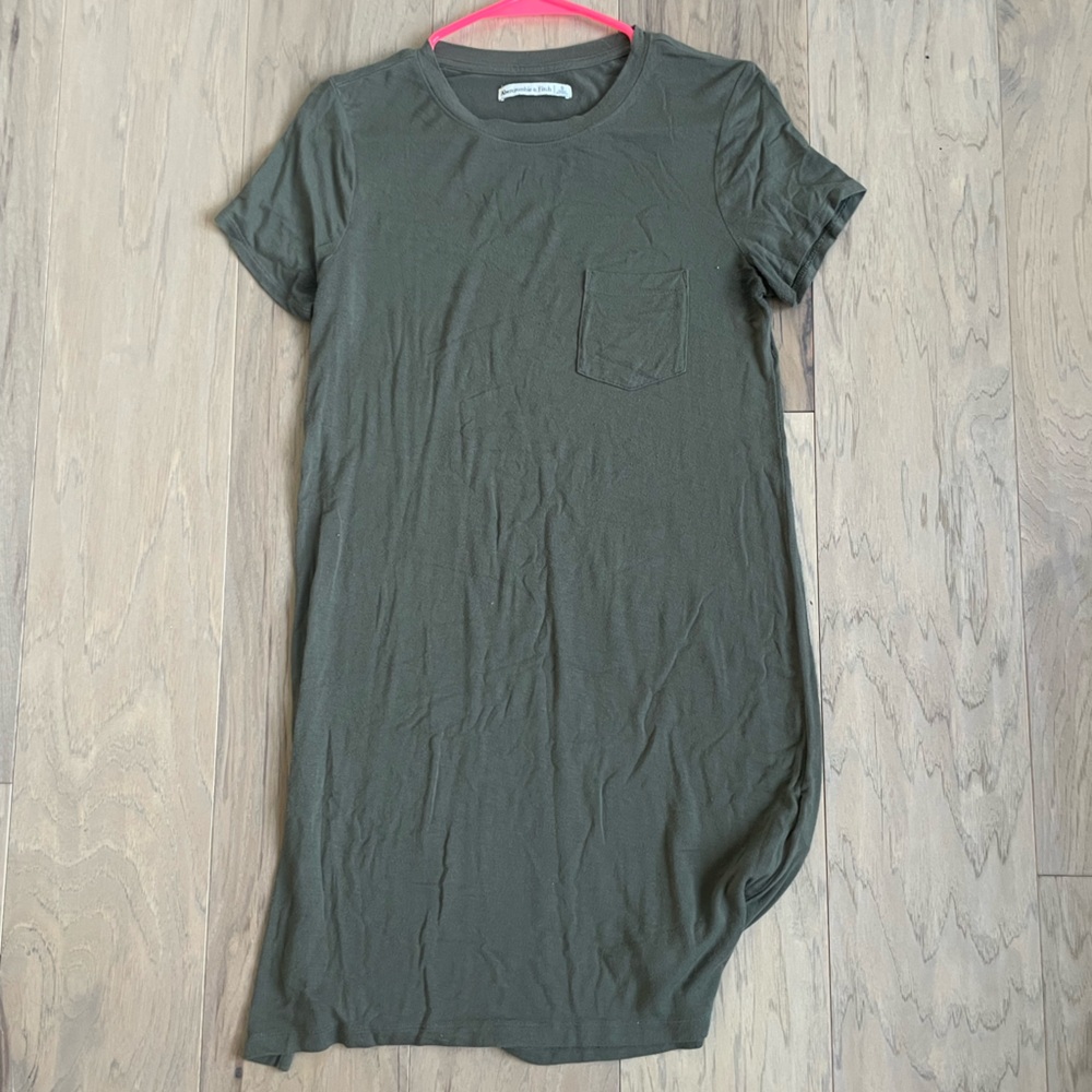 Abercrombie & Fitch Olive Mini Dress